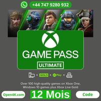 Code de téléchargement Xbox Game Pass Ultimate 12 mois d’abonnement