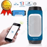 TD® Haut parleur bluetooth étanche voiture portable sans fil enceinte waterproof mini microphone lecteur MP3 noir blanc puissant