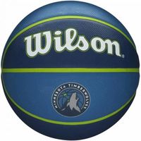 Ballon Wilson Nba Team Tribute Timber - bleu/bleu marine/vert fluo - TU