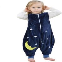 Pyjamas pour bébés, sac de couchage en flanelle, adapté aux 2-3 ans