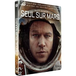 BLU-RAY FILM Blu-Ray 3D Steelbook SEUL SUR MARS