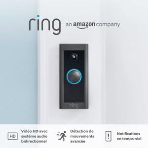 INTERPHONE - VISIOPHONE Sonnette Vidéo Filaire (Video Doorbell Wired) + Ca