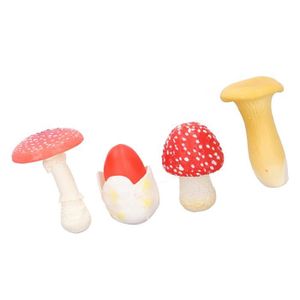 Décoration de maison miniature - SALUTUYA - Maison champignon en résine -  Blanc - Asymétrique - 10*10*11cm - Cdiscount Jardin