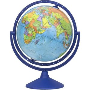 Toyvian Globe terrestre Lumineux avec Globe terrestre de Bureau pour Enfants et Enseignants 