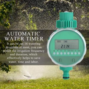 CULER Jardin Arrosage Solaire Programmateur darrosage Automatique Contr/ôleurs dirrigation Syst/ème dirrigation LCD num/érique Minuteur