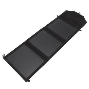 BALISE - BORNE SOLAIRE  SKY-Panneau solaire pliable Panneau solaire 30W 2 ports USB Identification intelligente pliable Chargeur de piscine borne