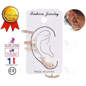 Boucle d'oreille LCC® boucle d'oreilles femme fille anneau piercing