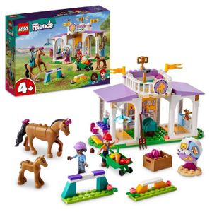 ASSEMBLAGE CONSTRUCTION LEGO® Friends 41746 Le Dressage Équestre, Jouet de Chevaux et Poney, Cadeau Enfants 4 Ans