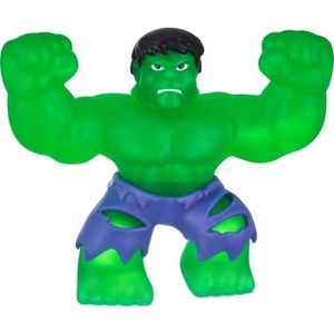 FIGURINE - PERSONNAGE Figurine Hulk S3 - MOOSE TOYS - 11 cm - Goo Jit Zu Marvel - Vert et bleu