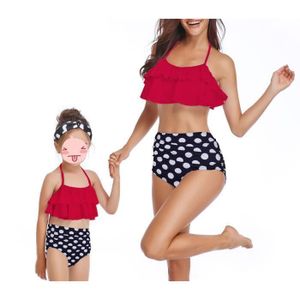 MAILLOT DE BAIN AmzBarley Mère et Fille Maillot de Bain Femme Pare