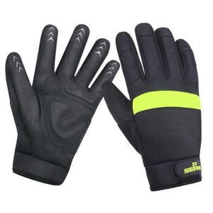 Gants de vélo pour hommes écran tactile hiver épais gants de cyclisme coupe-veQK 