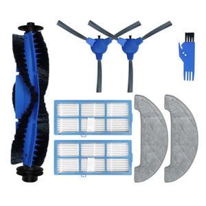 Kit Rechange Pour Aspirateur Robot Ultenic T20Pro / Honor S3/R3 - Brosses, Filtres, Sacs à Poussière, Chiffons