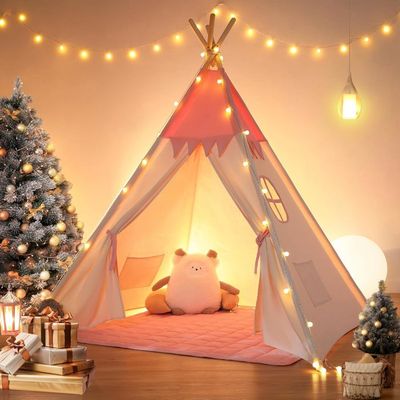 Tente Enfant - Cabane Enfant Exterieur - avec Tapis Rembourré et