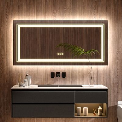 LUVODI Miroir Salle Bain LED Rond: 80cm Miroir Connecté Doré Lumineux avec Éclairage Intégré Anti buée Miroir Mural à Suspendre avec Interrupteur Tactile Corde Réglable LUVODI Miroir Salle Bain LED Rond: 80cm Miroir Connecté Doré Lumineux avec Éclairage Intégré Anti buée Miroir Mural à Suspendre avec Interrupteur Tactile Corde Réglable