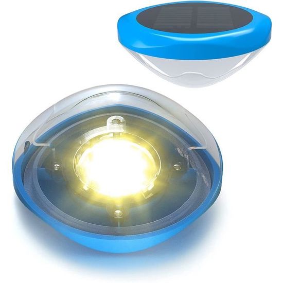2 Lampes Solaires Flottantes Pour Piscine - LED Multicolores étanches - Décoration Jardin Et Fête