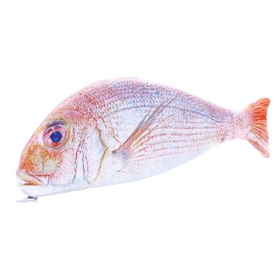 Porte-monnaie En Peluche Forme Poisson - Sac De Rangement Pour Pièces, écouteurs, Clés, Mignon Et Pratique - 5