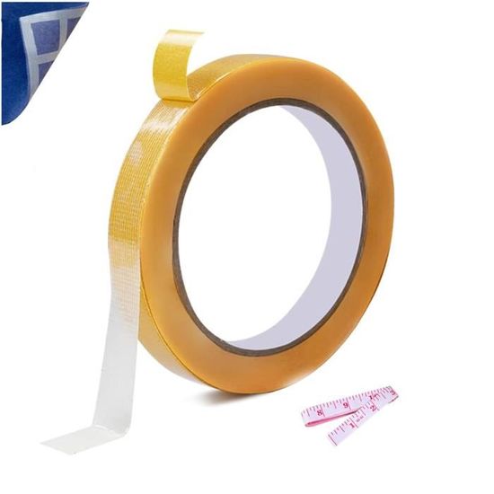 Scotch Double Face, 2025 New Ruban Adhésif Double Face Extra Fort Nano Tape Sans Tracesamovible Reutilisable Lavable Pour Cuisine Domicile Ou Bureau 2box 120pcs 86825576