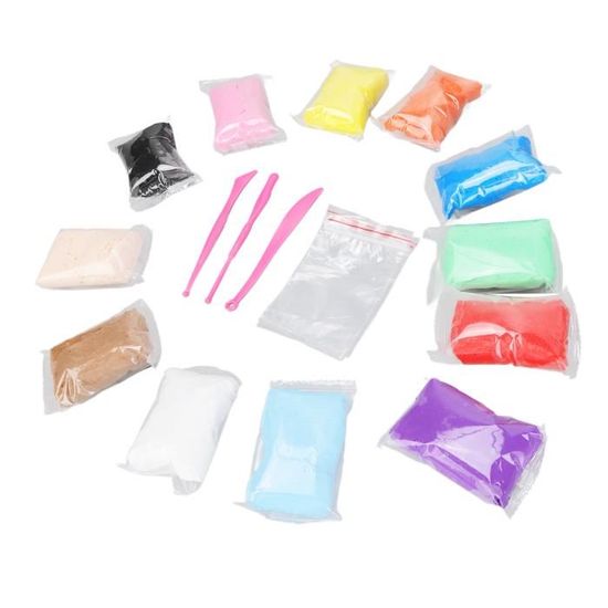 Pate a Modeler DIY pour les Enfants 24 Couleurs Argile Sèche à L'air 80 Pate a Modeler DIY pour les Enfants 24 Couleurs Argile Sèche à L'air 80