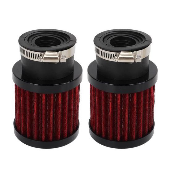 Filtre à Air Universel 38 Mm – Pour VTT, Quad, Dirt Bike, Pit Bike, Kit Avec Pince Et Adaptateur, Couleurs Au Choix