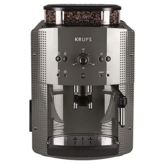 Machine à café à grain KRUPS EA810B70 Essential - Broyeur intégré - 15 bars  - Noir - Cdiscount Electroménager