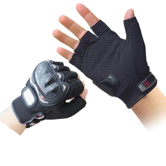 Lot De 3 Paires De Gants De Cyclisme Demi-doigts (Homme, Taille M) - Louis Garneau, Pearl Izumi, Giro - Noir, Très Bon état