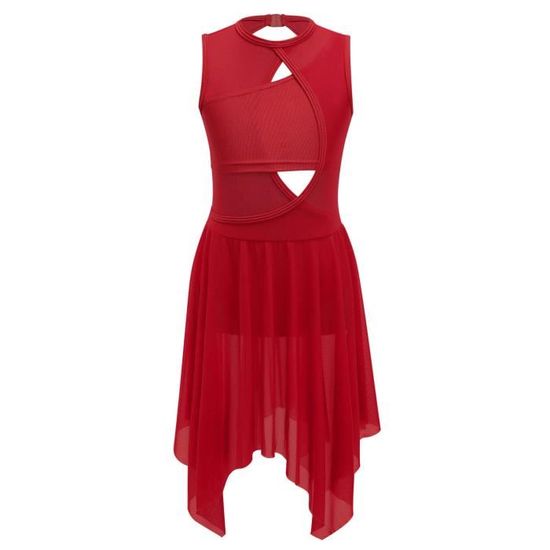Lot Crop Top Enfant Fille - Sans Manches - Idéal Tango, Lyrique, Danse, Yoga - Taille Unique