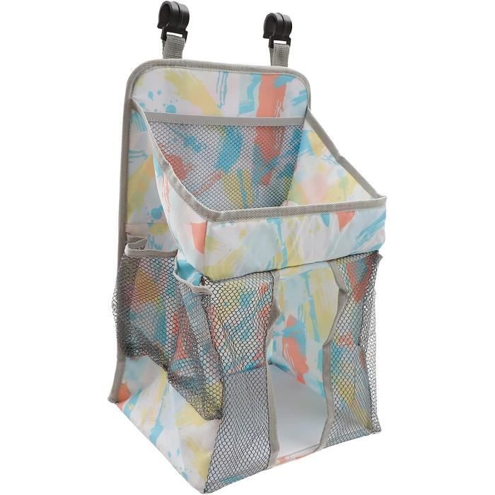 Panier De Fond Universel Pour Poussette - Filet De Rangement Respirant - Tissu Oxford - Dimensions 33x22x13 Cm - Accessoire Bébé Pratique