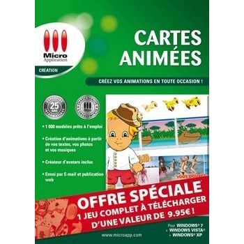 Cartes Animées / Logiciel PC