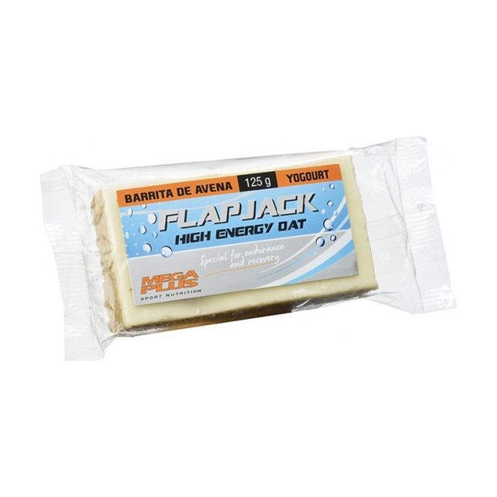 Mega Plus+Flapjack Oat Bar (saveur de yogourt) 1 barre de 120g (Yaourt)