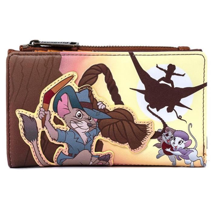 Bernard & Bianca Loungefly - Personnages Femme Portefeuille multicolore