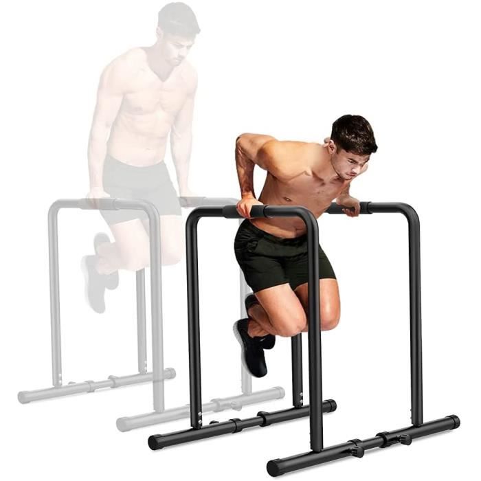 Fitness Parallettes - Barres à Dips pour la Gymnastique et le Crossfit, usage domestique et commercial