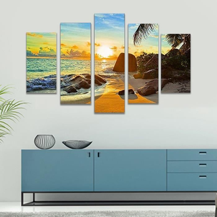 Art moderne sans cadre peinture à l'huile impression toile photo maison mur décoration de la chambre_zz21161