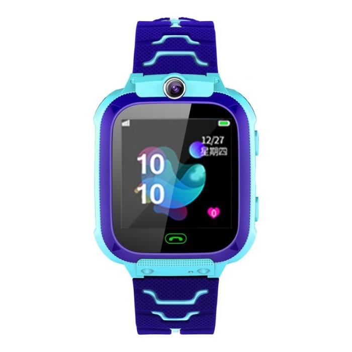 S9 montre intelligente LBS enfants positionnement montre étudiant 1.4 pouces étanche cadran voix C - Modèle: blue S9K - HSJBQA13028