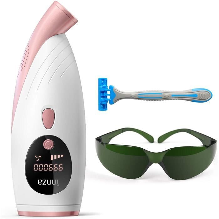Flashs à support poignée IPL Epilateur à Lumière Pulsée,999000 Flashes Permanente Appareil d'Epilation Definitive Profes 19986