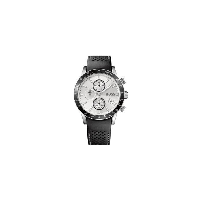 BOSS Montres Homme - Bracelet en cuir & résine 1513403