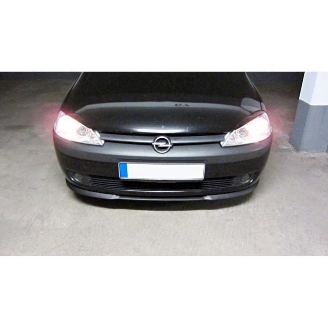 Pour Opel Corsa C Combo Spoiler Lèvre Lame Inférieure Pare-Choc Avant Noir GSI