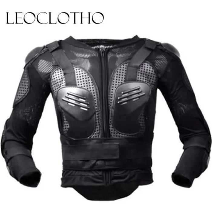 LEOCLOTHO-Veste Armure Moto Blouson Motard Gilet Protection Complète du Corps Cross Scooter VTT Enduro Homme ou Femme