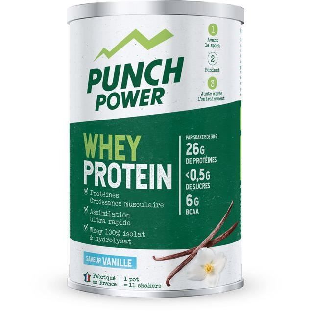 PUNCH POWER Whey Protein Vanille - Pot 350 g