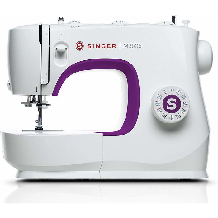 Singer Machine à coudre M3505 75 W Blanc et violet