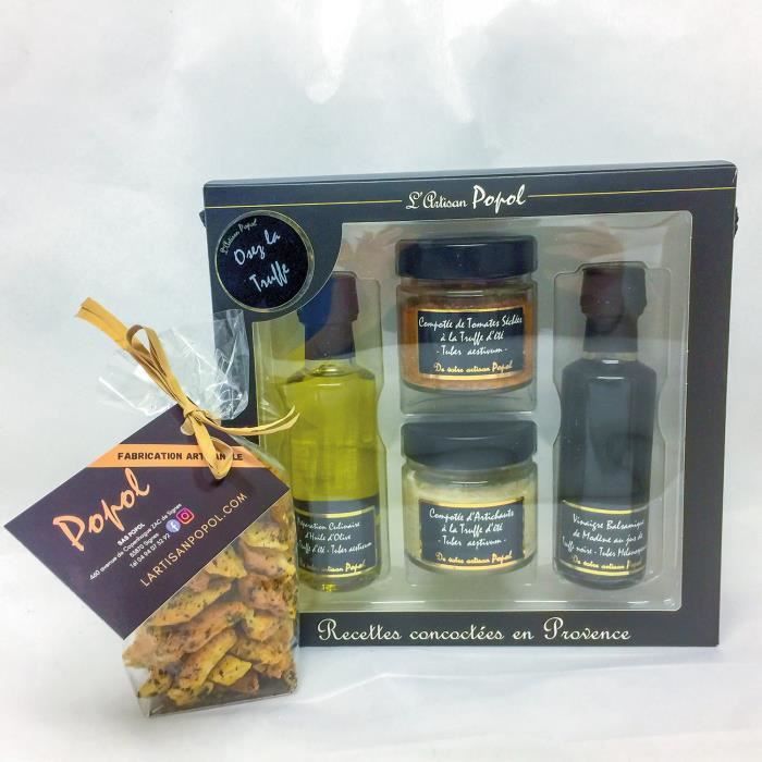Smartbox - Panier gourmand de spécialités à la truffe à recevoir chez soi - Coffret Cadeau -