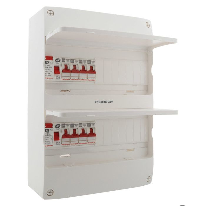 Coffret électrique 2 rangées 26 modules - Idéal T1-T2 - Thomson