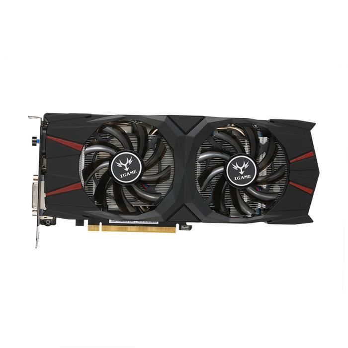Colorful Cartes graphiques du jeu GDDR5 iGame GTX1060 Vulcan U 6G 1556-1771MHz / 8008MHz 6GB / 192Bit