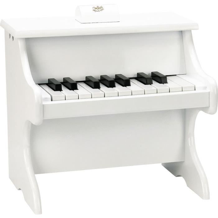 Vilac - Piano blanc avec partitions - VILAC