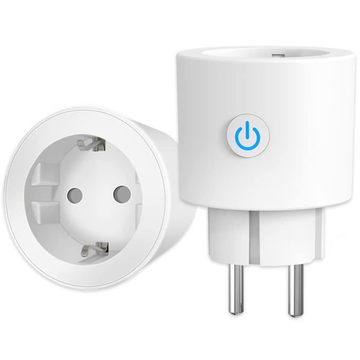 Prise Connectée ZigBee 16A – Compatible Alexa, Google Home – Surveillance Conso – Timer – Hub Requis