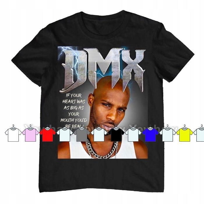 T-shirt TELALEO DMX vintage hip hop rap tee