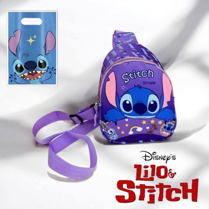 Sac à dos Lilo et Stitch Violet + Sac Collector