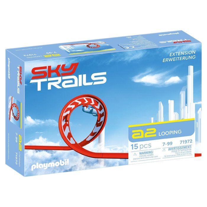Sky Trails: Looping Set daction Circuit aérien 15 pièces dès 7 ans