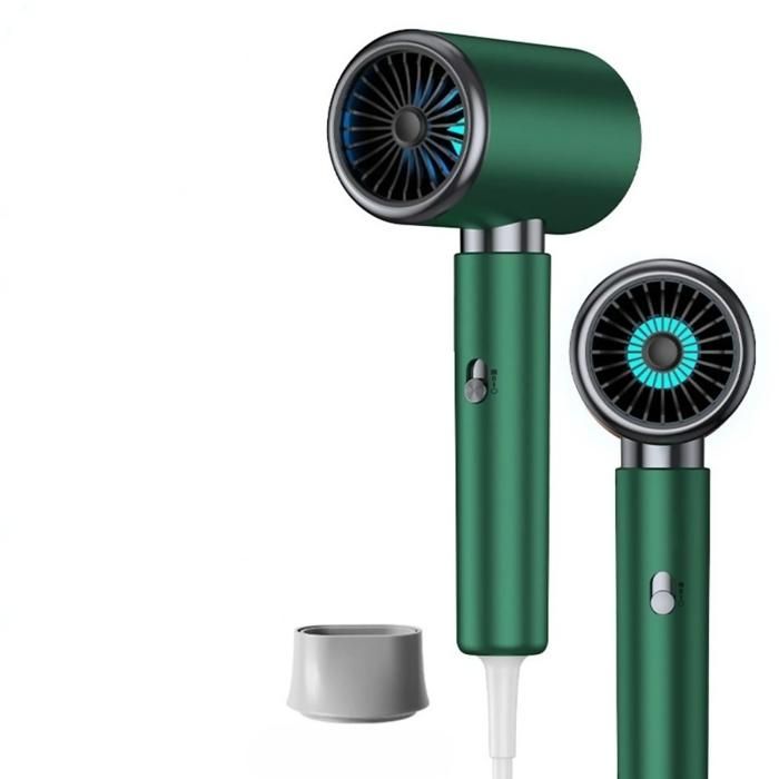 Sèche-cheveux 2000 W ions négatifs séchage rapide portable écologique