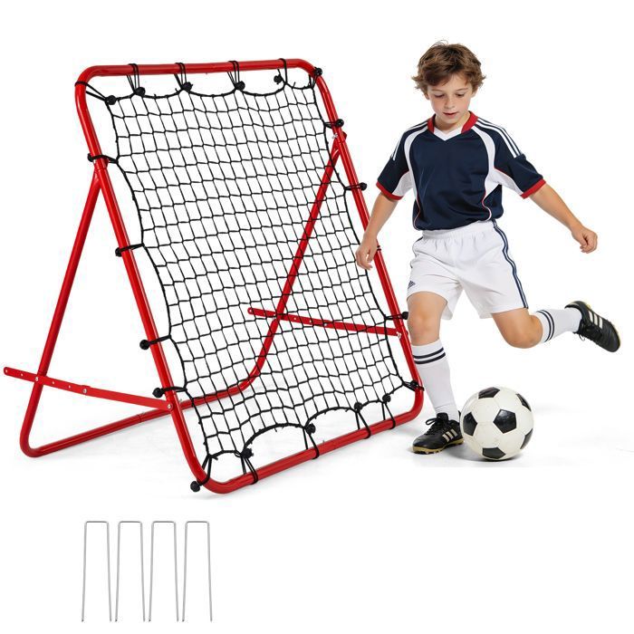 LURVOUS Filet De Football Pliable 45 Cm – Sangles Réglables, Stable, Pour Entraînement Précis, Cadeau Idéal
