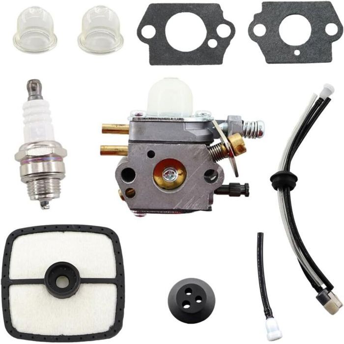 Carburateur avec filtres pour Echo SRM2015/SRM2305/SRM2455 Zama C1U-K53/C1U-K52